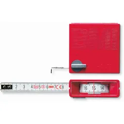 BMI Taschenbandmaß In Out mit Innenmessung, Länge 3 m, weisslackiertes Band