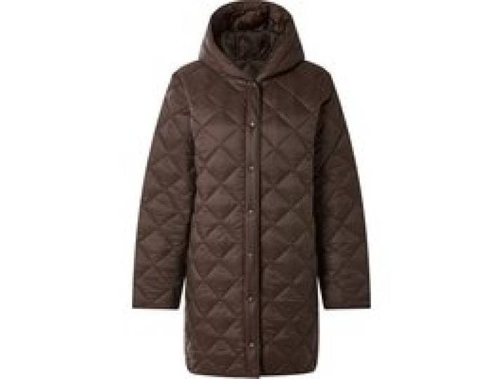 ESMARA® Doudoune longue légère femme (marron, S(34/36))