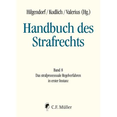 Handbuch des Strafrechts, Gebundene Ausgabe von , C.F. Müller, 978-3-8114-8808-3