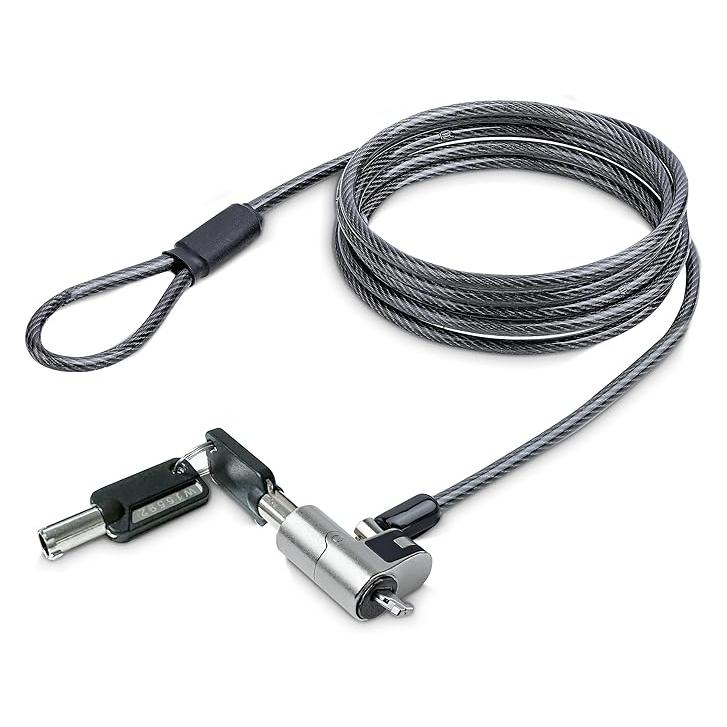 L-Link Cable seguridad tipo nano l link con llave 1.8m. (LL-NOTEBOOK-LOCK-NANO)