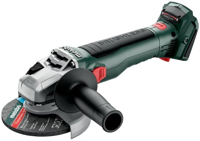 Metabo Meuleuse d'angle sans fil W 18 LT BL 11-125, metaBOX 165 L (613052840)