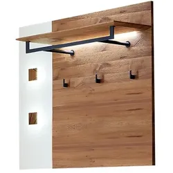 Hartmann Wandgarderobe Caya Holz Braun Eiche