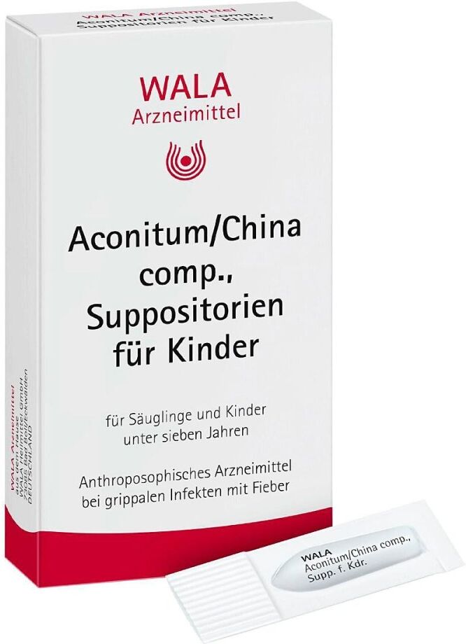 Wala Aconitum/China compositus Suppositorium für Kinder