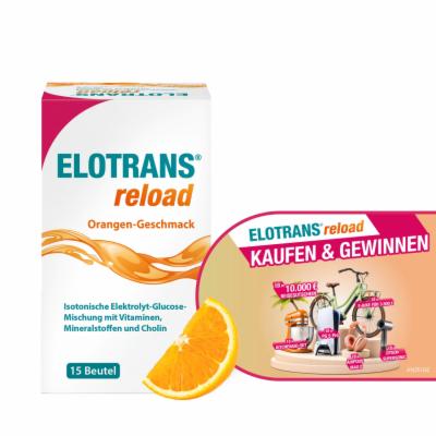 STADA Consumer Health Deutschland GmbH ELOTRANS reload Elektrolyt-Pulver m.Vitaminen Btl. 15X7.57 g 18320478