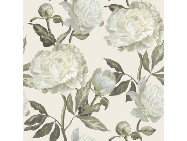 Superfresco Easy Vliestapete - Peony naturel - 10m x 52cm