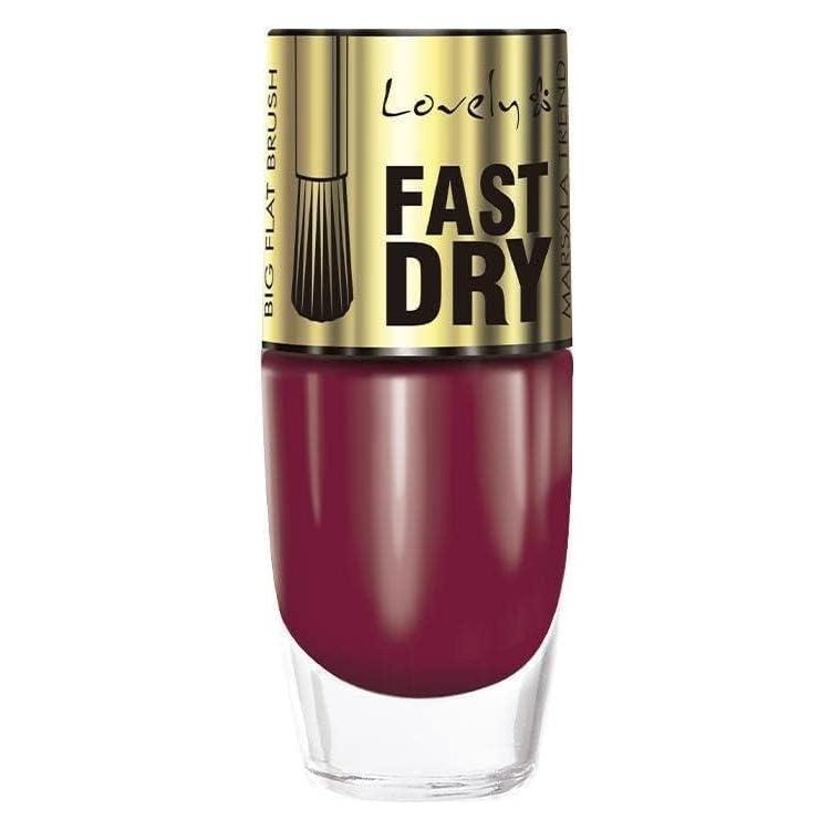 Lovely Fast Dry Nail Polish 5 8Ml (Rosaton, Farblack) (5901801612162)