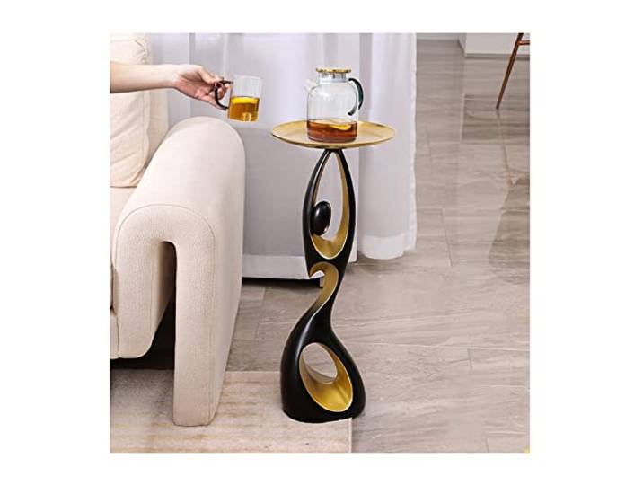 Couchtisch Moderner Kunstkörpertisch kreatives Wohnzimmer Büro -Sofa Endtisch Schlafzimmer Nachttisch Figur Statue Dekoration Kleiner Couchtisch Beistelltisch