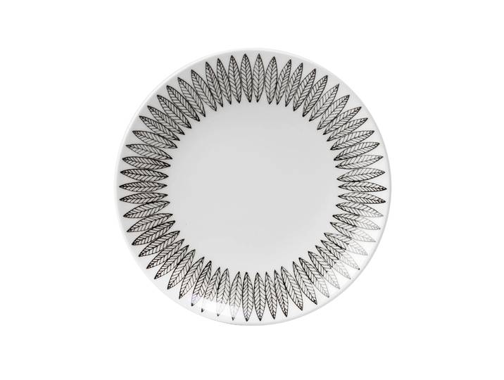 Gustafsbergs Porslinsfabrik Assiette Svart Salix Ø 18 cm