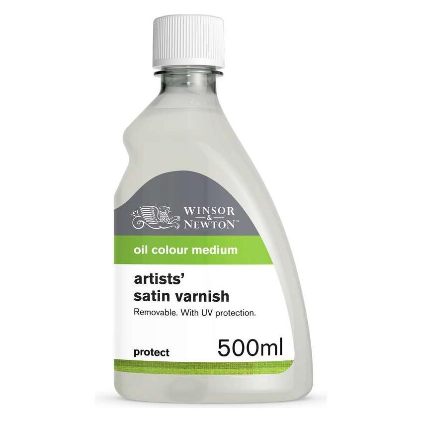 Winsor & Newton Oil artists' satin varnish 500ml (500 ml) (3149737)