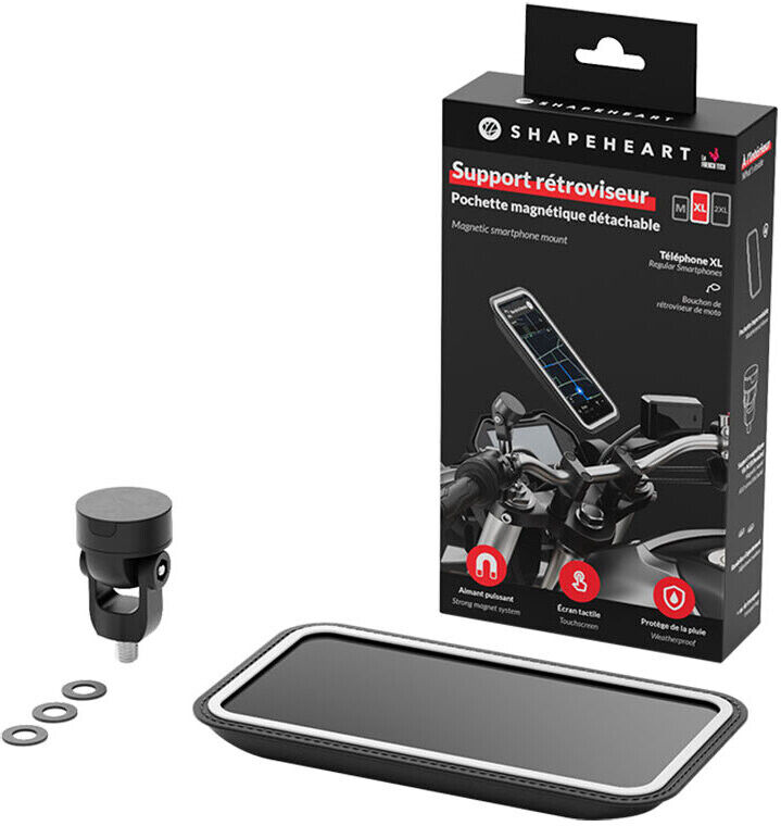 Held Custodia Magnetica per Smartphone e Porta Specchietto Shapeh taglia 2X