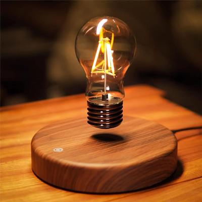 Inspire Select Magnetic Levitating LED Floating Lamp 360 Rotating Desk Night Light eu Plug led Bulb