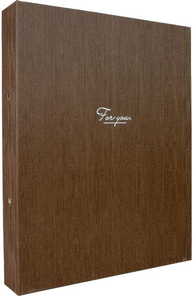 Peleman Ringbind For You   A4   Marron