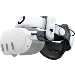 Bobovr S3 Pro Super-Kopfband mit Akku für Meta Quest 3, Zubehör VR + AR, Schwarz