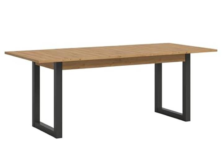 Newroom Esstisch ausziehbar 150-190 cm Wildeiche Grau Esszimmer Küche