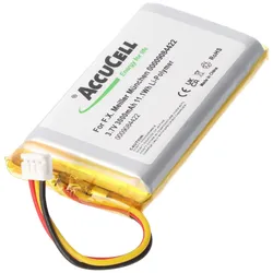 AccuCell Akku für F.X. Meiller München 0000 9084 422, 3.8 Volt, 3000mAh Li-Polymer
