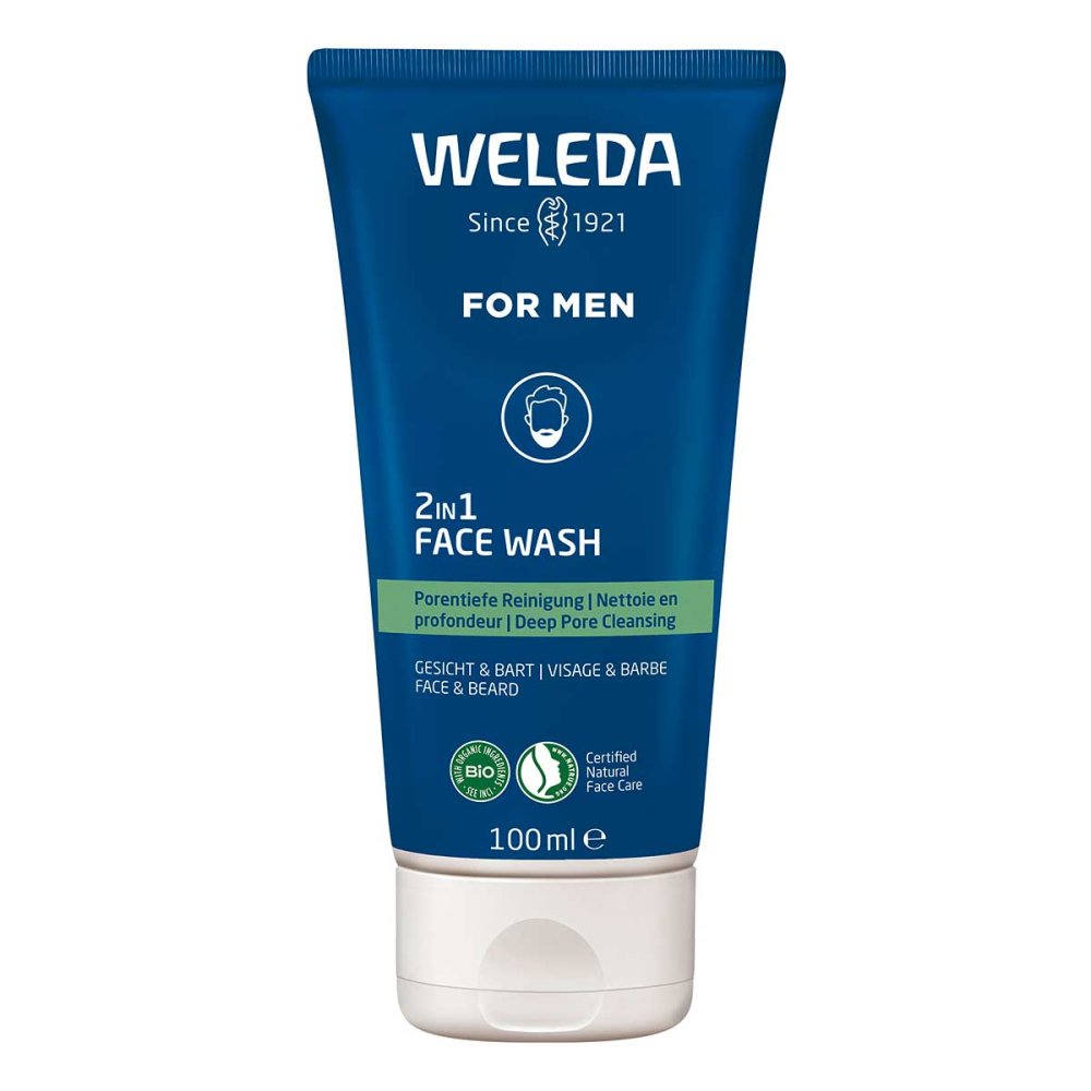 WELEDA AG Weleda For Men 2in1 Face Wash 18799676