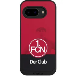 Nivocase Handyhülle für Google Pixel 9a Hülle NIVOpure Case Schwarz 1. FC Nürnberg Der Club Offizielles (Google Pixel 9a), Smartphone Hülle, Schwarz