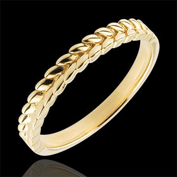 Edenly Verzauberter Garten - Flechtwerk - Gelbgold - 18 Karat