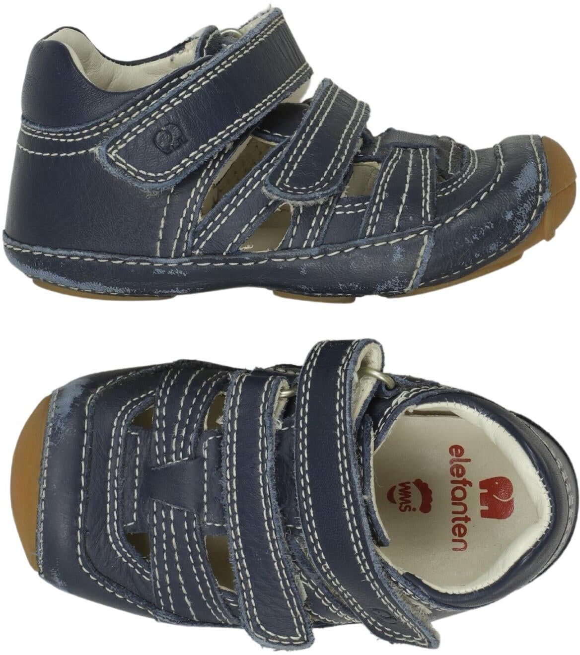 elefanten Jungen Kinderschuh, Marineblau, Gr. EU 20, Leder - Second Hand