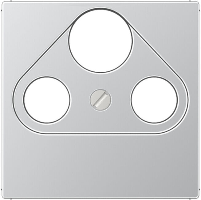 Jung Cache en aluminium pour prise SAT-TV A 561 PLSAT AL (A561PLSATAL)