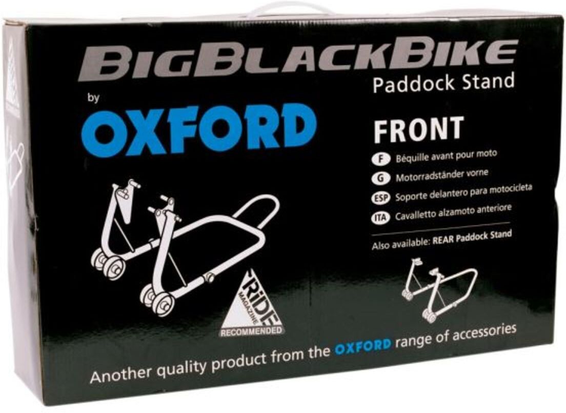 Béquille de stand moto OXFORD SP822 avant