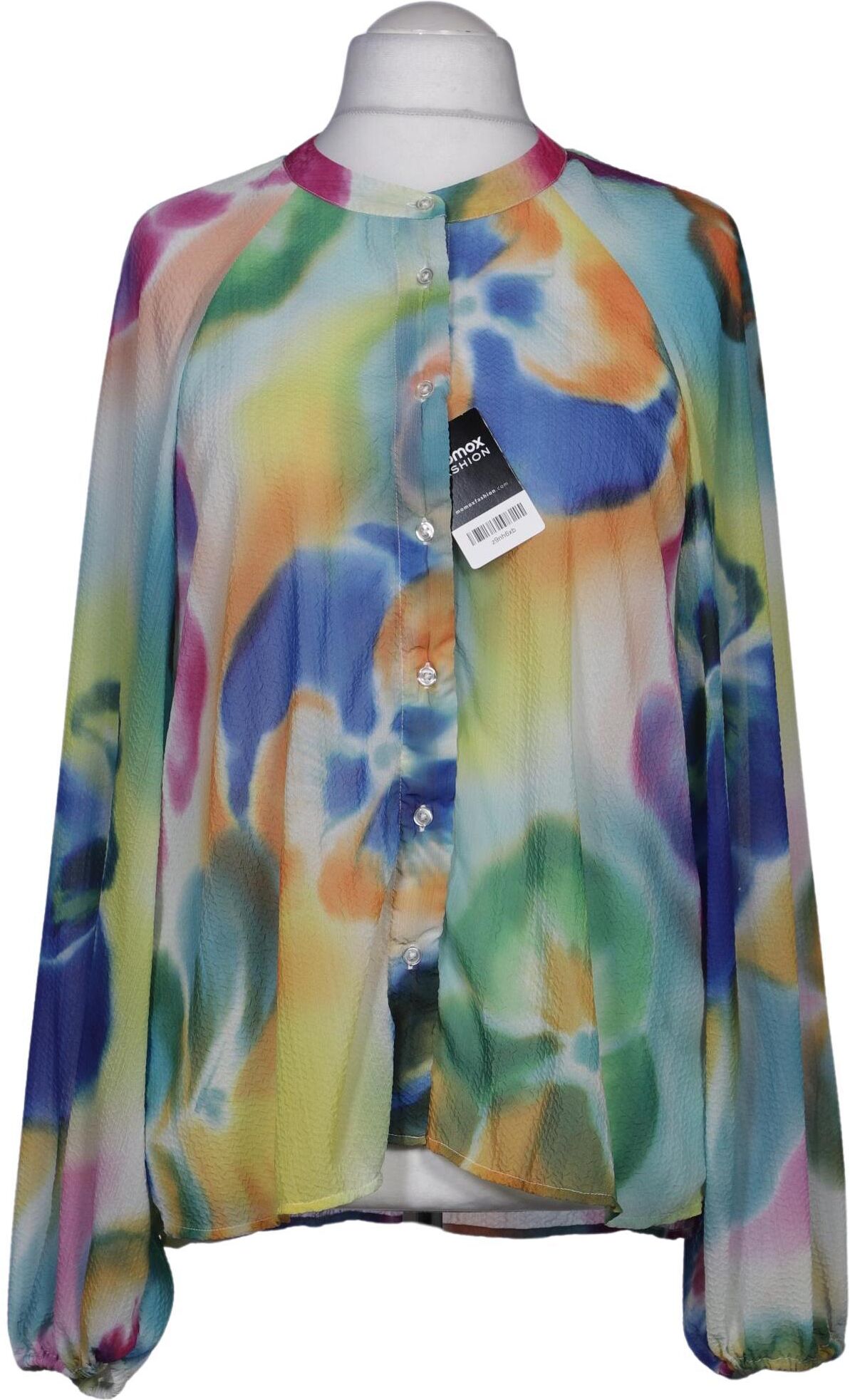Essentiel Antwerp Damen Bluse, Mehrfarbig, Gr. 3Xl, Synthetik - Second Hand