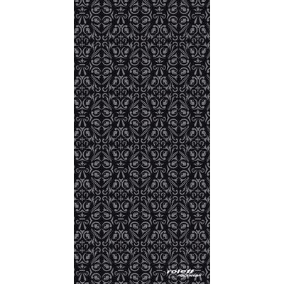 Multifunktionstuch ROLEFF "Schlauchtuch" Gr. M, schwarz (tribal schwarz, ro 409), Modetücher, Damen, M, Polyester, bedruckt, Multifunktionstuch