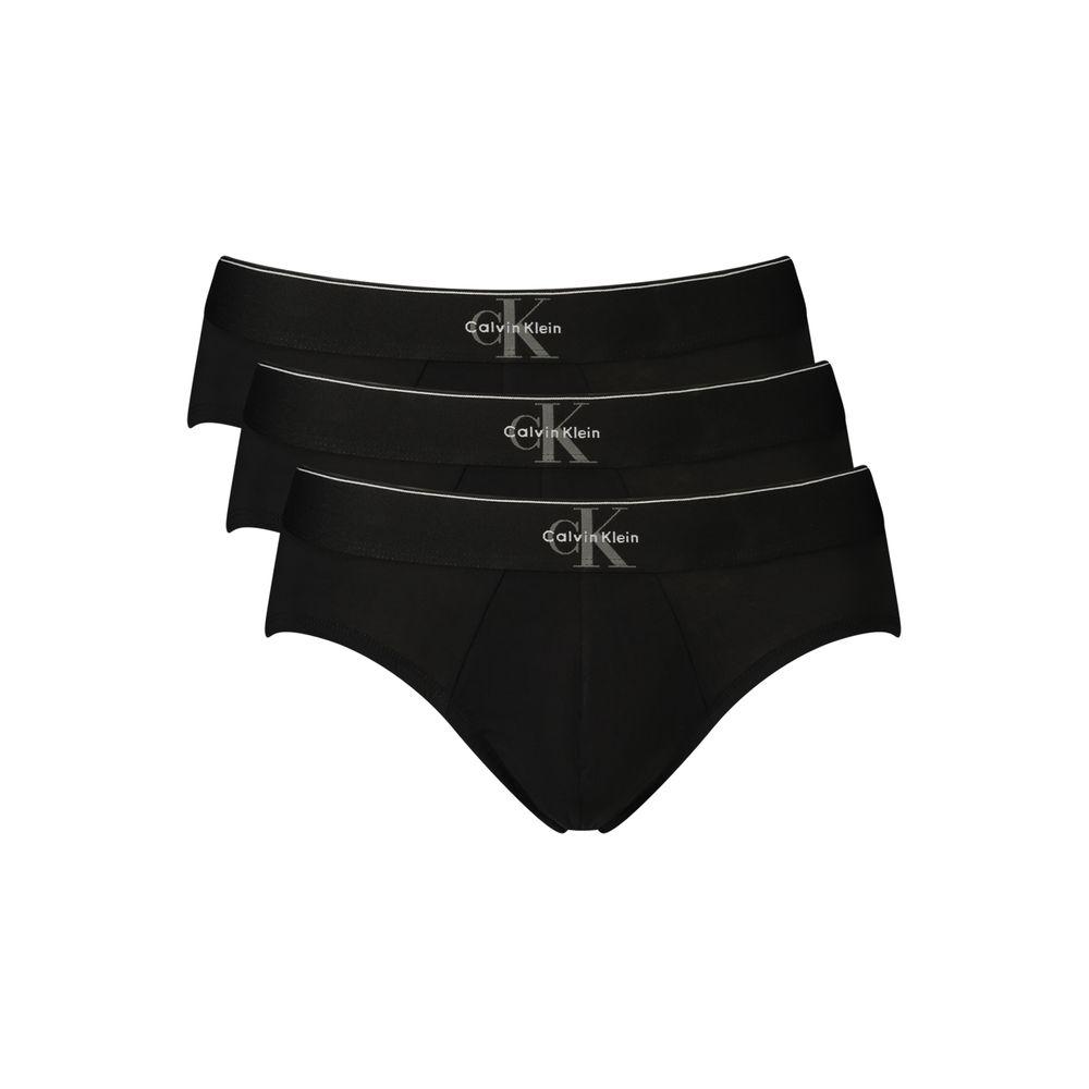 Calvin Klein Zwarte Katoenen Herenondergoed