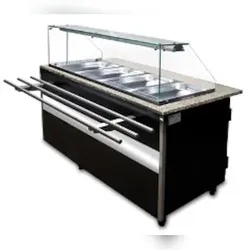 IGLOO Kühltheke Gastroline mit Tablett Rutsche  576 Liter Volumen  1500x800x850  mm