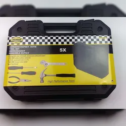 ACMax Werkzeugkiste Werkzeugbox Werkzeugkoffer 5 teilig Tool Set