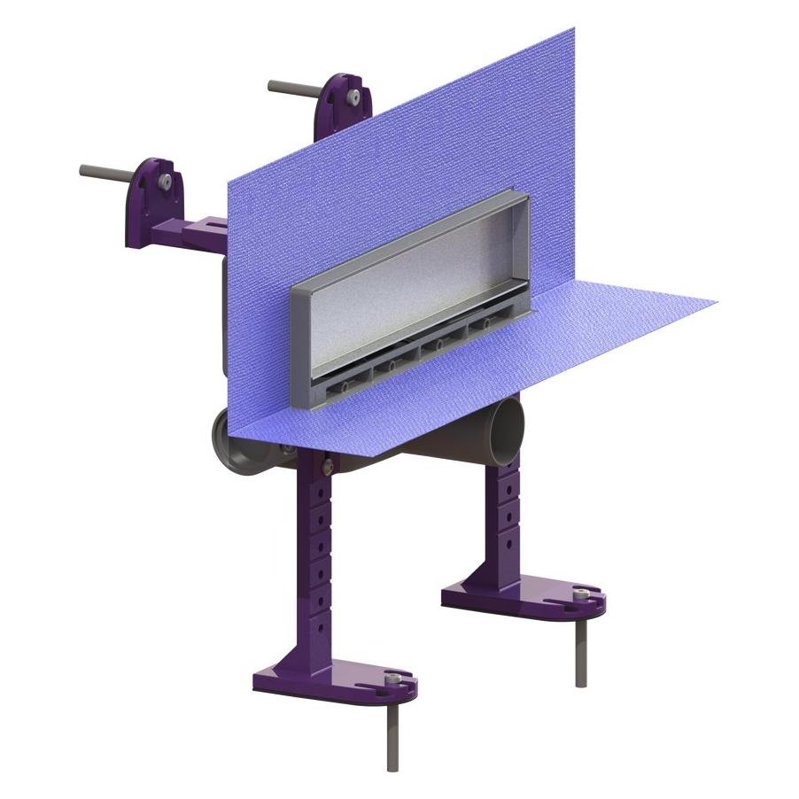 Kessel scada - douchegoot 36 cm, met rooster voor het plaatsen van tegels (362 mm) (4800001M)