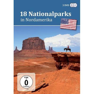 18 Nationalparks in Nordamerika - Der Reiseführer [3 DVDs], DVD