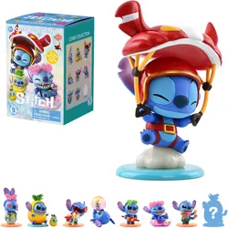 YuMe Disney Stitch on Holiday Cosbi Sammelfigur 6–11 cm Blind Box, sortiert