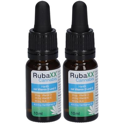 Rubaxx Cannabis Tropfen zum Einnehmen 2x 2x10 ml