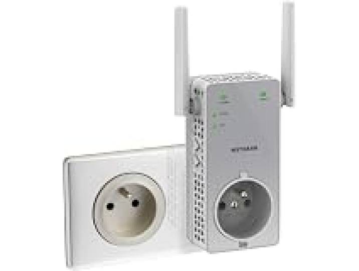 Netgear - AC750 WiFi Range Extender EX3800 - Wi-FI Range Extender - 802.11a b g n AC - Bande Double