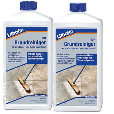 Lithofin MN Grundreiniger für Natursteine 2 x 1 Liter