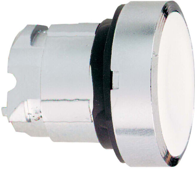 Schneider Electric Bouton-poussoir plat, blanc ZB4BA1 (ZB4BA1)