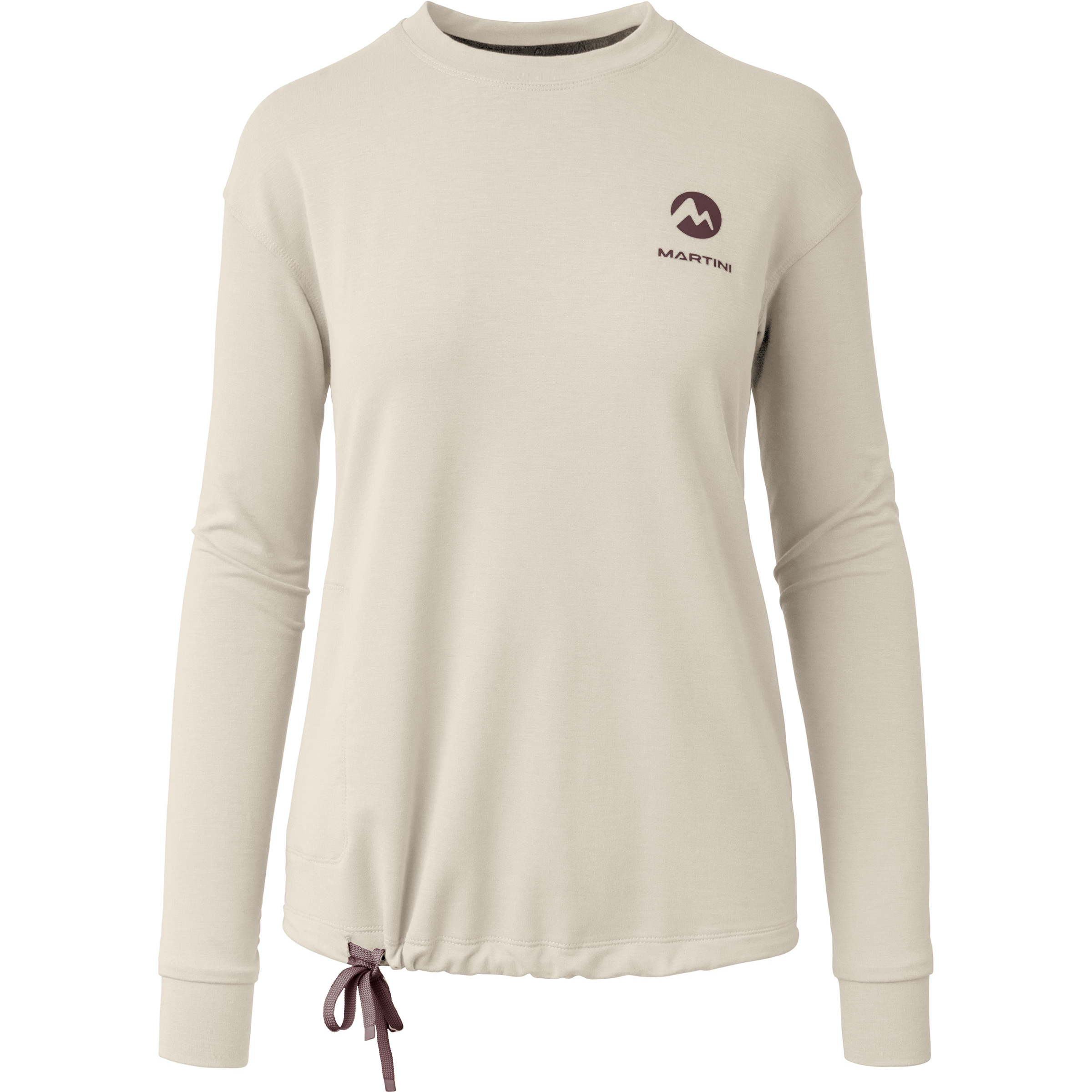 Martini Sportswear Alpmate Roots ML Damen Pullover beige Größe L Trekking Elastisch