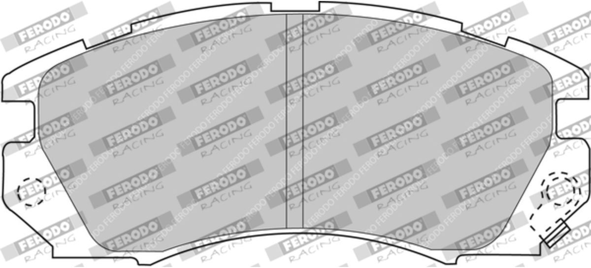 Sportbremsbeläge ohne Straßenzulassung FERODO FCP948R
