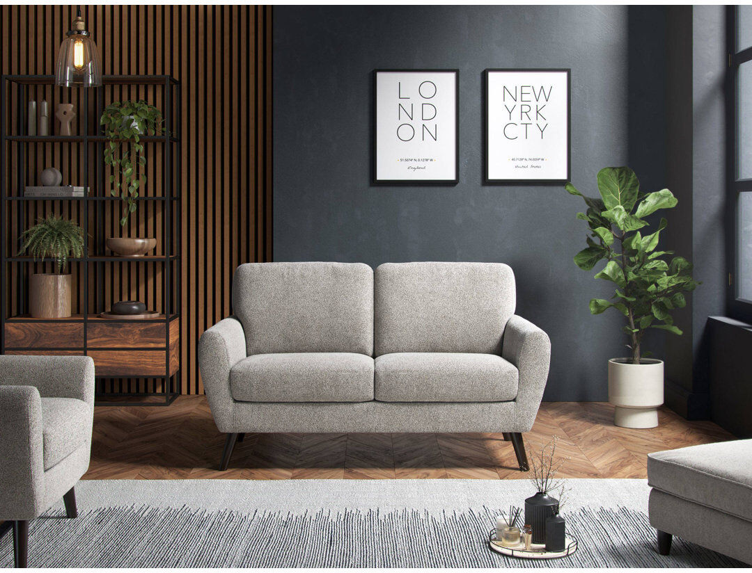 George Oliver Damis Boucle Sofa Beige 2