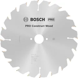 Bosch PRO Kreissägeblatt Construct Wood für Tischkreissägen - 2608641774