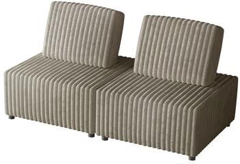 Craft Porch CraftPorch Luxurious Velvet Upholstered 2 Pieces Chair