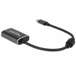 Delock USB 2.0 Adapter [1x USB-C® Stecker - 1x USB-C® Buchse (Power Delivery)] 62990 0.2 m
