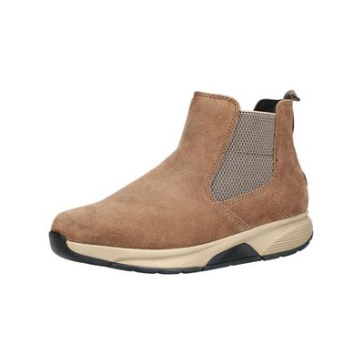 Sneaker GABOR "Gabor Sneaker Veloursleder/Textil", Damen, Gr. 39, braun (nut), Textil, Veloursleder, Schuhe Sneaker