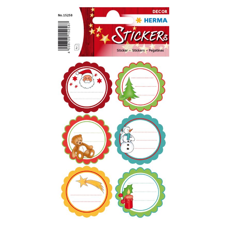 Herma Sticker Geburtstag (12 Sticker) (15258)