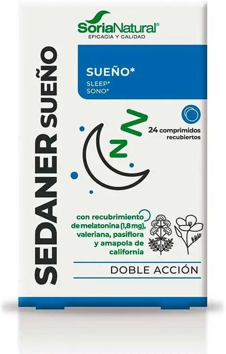 SORIA NATURAL Sedaner Sueño 24 Comprimidos