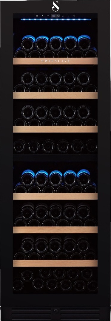 Swisscave Weinkühlschrank WL 455 DF,2-Zonen Weinkühlschrank, 154 Flaschen, 172cm (H)