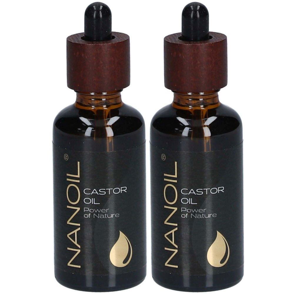 Nanoil - Castor Oil x2 2x50 ml Öl
