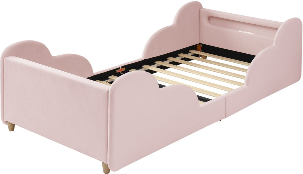Canora Grey Single (3') Toddler Beds Pink