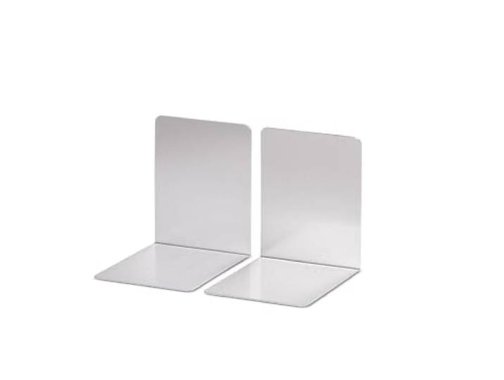 MAUL Boekensteunen zilveren aluminium set van 2